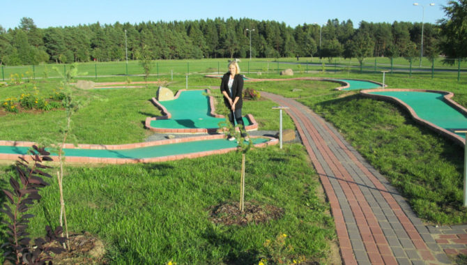 Toila SPA Hotelli minigolfiväljak