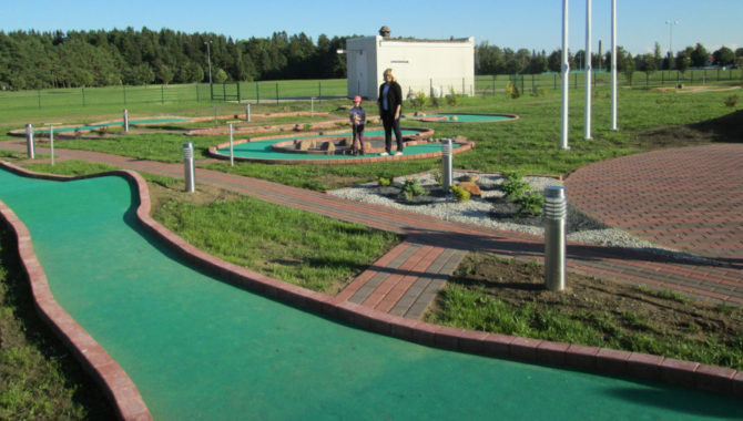 Toila SPA Hotelli minigolfiväljak