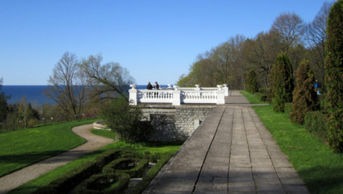 Toila Oru park vaade merele