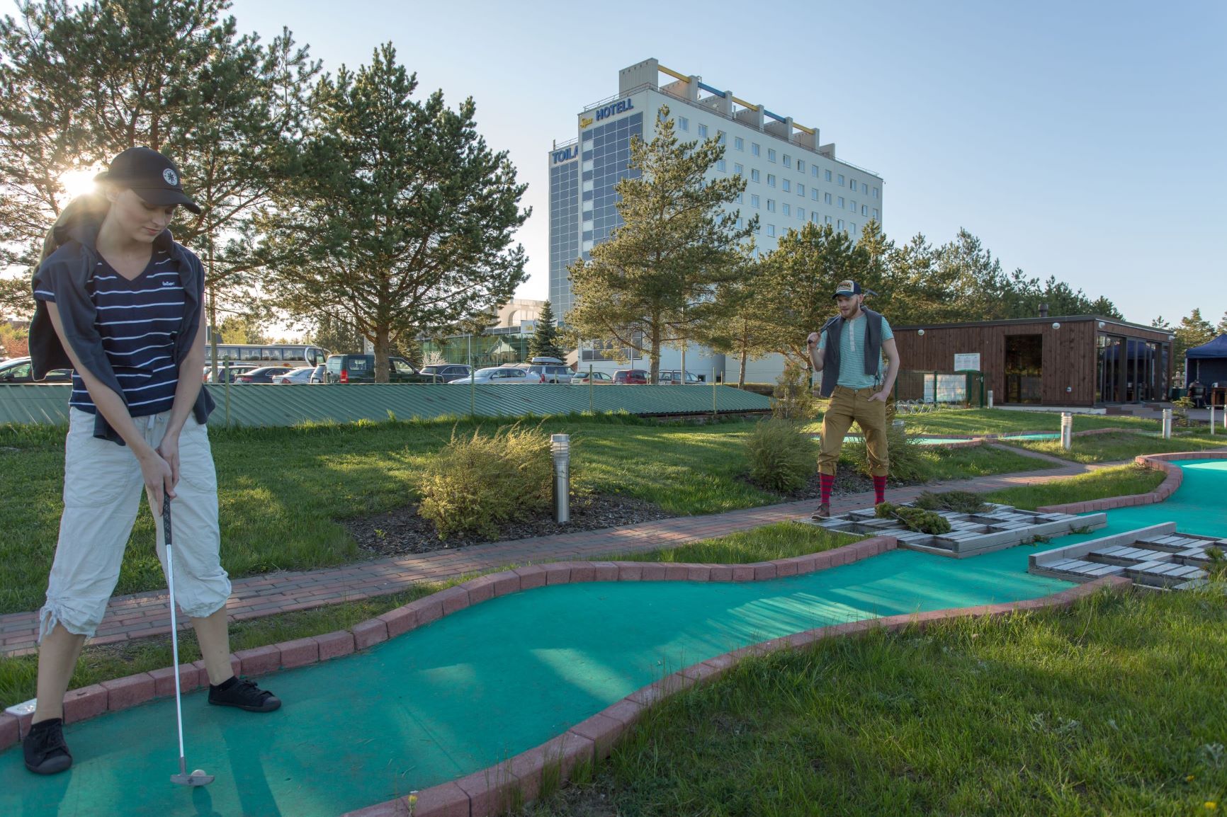 Toila SPA Hotell minigolf